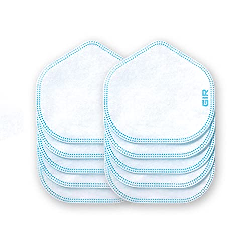 GIR Replacement Mask Filters - 4-Layer Protection, Lab Tested, Fits Any Mask - 10 Count