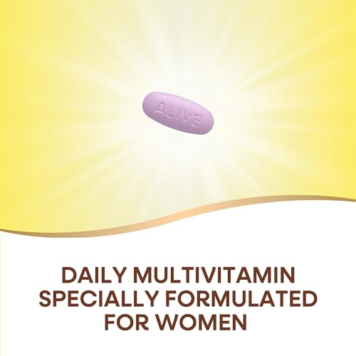 Nature's Way Alive! Daily Multivitamin for Women - Supports Energy, Hair & Skin - 130 Tablets