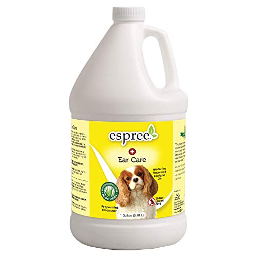 Espree Dog Ear Cleaner - Removes Dirt & Restores Health with Tea Tree & Peppermint - 1 Gallon