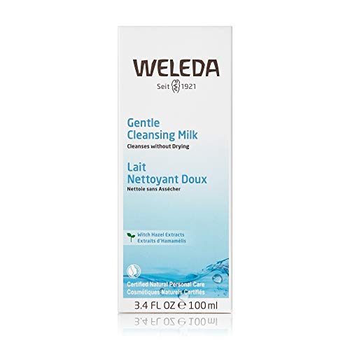 Weleda Gentle Cleansing Milk - Deep Cleanse, Maintains Moisture Balance - 3.4oz