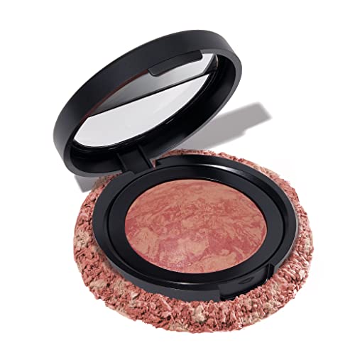 Laura Geller Baked Blush-n-Brighten - Weightless Glow, Antioxidant Infused - Tropical Peach