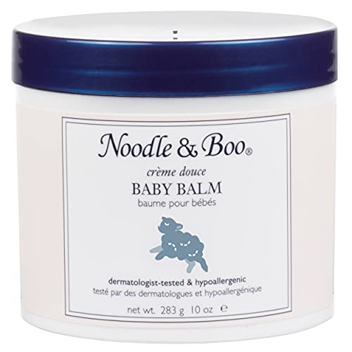 Noodle & Boo Baby Balm - Hypoallergenic, Organic Calendula for Sensitive Skin - 10 Oz