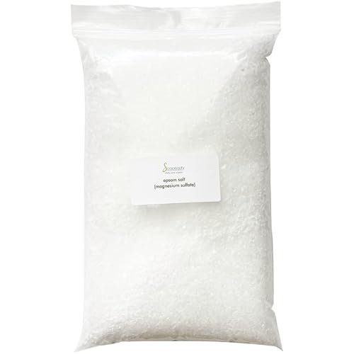 Soapeauty Epsom Salt Foot Soak - Relieves Pain, Boosts Mood - 100% Pure Magnesium Sulfate, 4oz