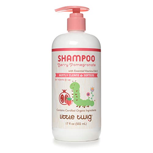 Little Twig Baby Shampoo & Body Wash - Nourishing Berry Scent, Organic Ingredients - 17 fl oz