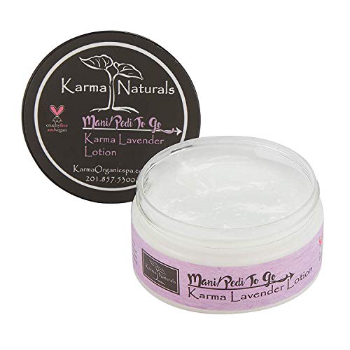 Karma Organic Lavender Body Lotion - Stress Relief & Moisturizer for Sensitive Skin - 8oz