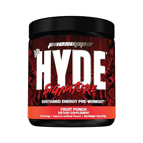 PROSUPPS Mr. Hyde Pre-Workout - Intense Energy & Focus, Informed Choice Certified - 30 Servings