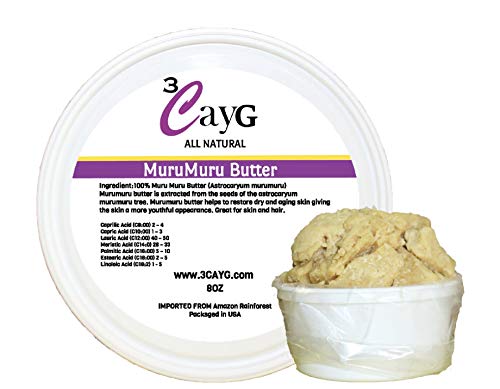 3CayG Premium Body Butter - Intense Moisture & Nourishment, Great for Skin & Hair - 8oz