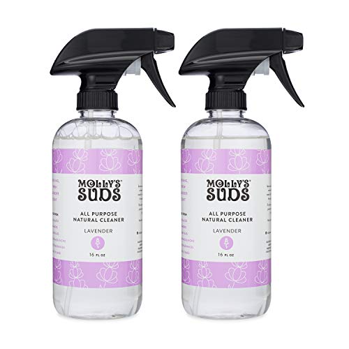 Molly's Suds All Purpose Cleaner - Deep Clean, Plant-Powered Ingredients - Lavender, 16 oz (2 Pack)