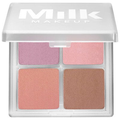 MILK MAKEUP Matte Quad Eyeshadow - Smooth Application, Cruelty-Free, 4 Versatile Shades - 0.12oz