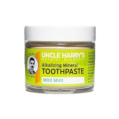 Uncle Harry's Children's Toothpaste - Fresh Breath, Strengthens Teeth, Natural Ingredients - 3oz