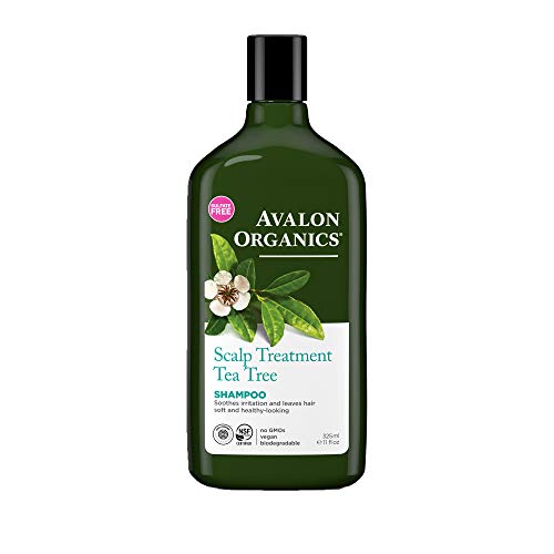 Avalon Organics Scalp Treatment Shampoo - Relieves Scalp Discomfort, Vegan & Organic - 22oz