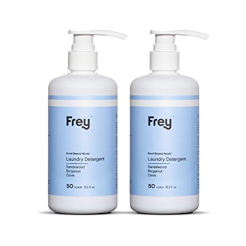 FREY Concentrated Laundry Detergent - Natural Cleaning Power, Biodegradable Ingredients - 50 Loads