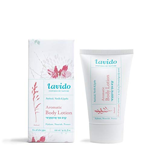 Lavido Body Lotion - Restores Softness with Patchouli & Vanilla, Plant-Based Ingredients - 4 fl oz