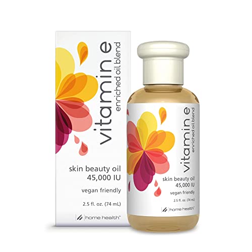 Home Health Body Oil - Nourishing Vitamin E Blend for Soft Skin, Vegan - 2.5 fl oz