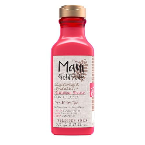 Maui Moisture Hibiscus Water Conditioner - Hydrating, Vegan Formula for Curls - 13 fl oz