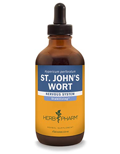 Herb Pharm St. John's Wort Liquid Extract - Promotes Positive Mood, Vegan, Non-GMO - 4oz