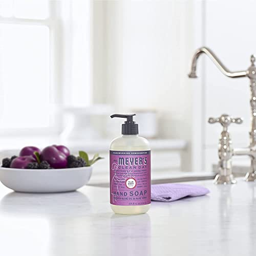 Mrs. Meyer's Hand Soap Refill Variety Pack - Essential Oils, Cruelty-Free - Oat Blossom & Plum Berry