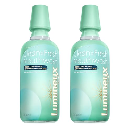 Lumineux Complete Care Mouthwash - Fresh Breath in 14 Days, Non-Toxic, Fluoride Free - 16oz 2 Pack