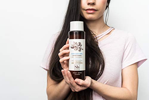 Soapbox Argan Oil Conditioner - Frizz Control, Intense Hydration, Color-Safe - 16 oz