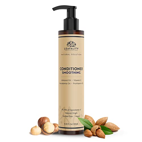 Leafality Plant-Based Conditioner - Nourishing Smoothness, Vegan & Hypoallergenic - 12oz