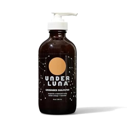 Under Luna Grounded Shampoo - Nourishing for Balanced Scalp, Lavender & Sweet Orange - 8 Oz