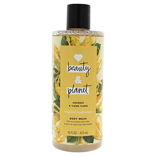 Beautylove & Planet Body Wash - Nourishing Hydration, Awakening Fragrance - 16 Oz