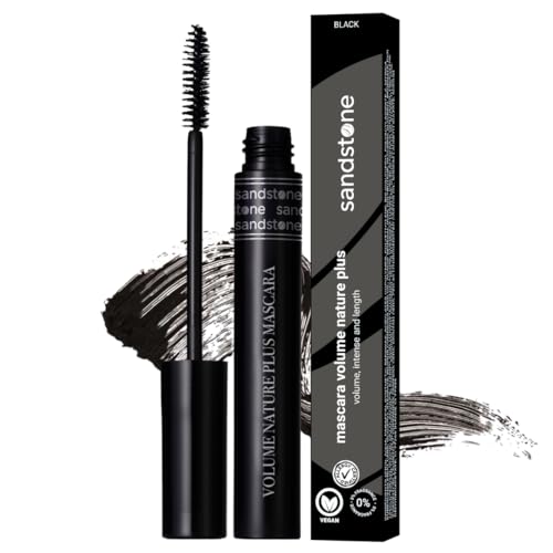 Sandstone Scandinavia Hypoallergenic Mascara - Lengthening, Smudge-Proof, Vegan - 0.3oz