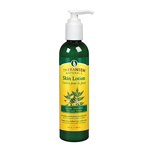 TheraNeem Neem Therap Skin Lotion - Calms & Nourishes Dry Skin with Organic Neem Oil - 8oz