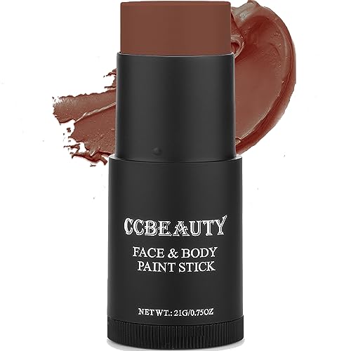 CCBeauty Body Paint Stick - Hypoallergenic, Long-Wear Formula for Sports & Costumes - 0.6oz