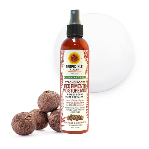 Tropic Isle Living Hair Mist - Promotes Hair Growth, Reduces Frizz, Nourishing Oils - 8oz