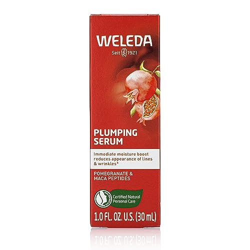 Weleda Face Serum - Hydrating Peptides from Pomegranate & Maca Root, Natural Ingredients - 1oz