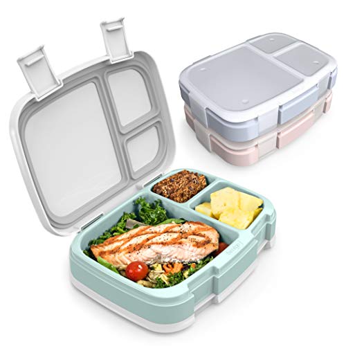 Bentgo Fresh Meal Prep Container Set - Balanced Portions, BPA-Free, Leak-Proof - 3-Pack