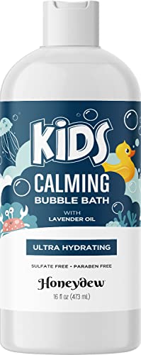 Honeydew Kids Lavender Bubble Bath - Nourishing Aloe & Calming Essential Oils - 12oz