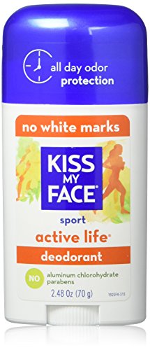 Kiss My Face Deodorant - Gluten-Free, Odor-Fighting Formula, Gentle & Natural - 3 Pack, 7.44oz