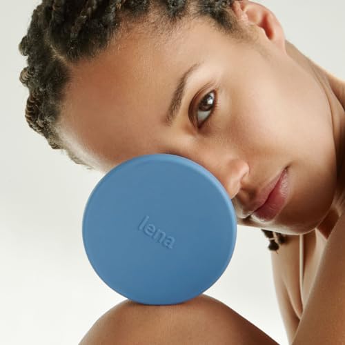 Lena Menstrual Cup Sanitizer - Quick Clean, Travel-Friendly Silicone Case, Light Purple