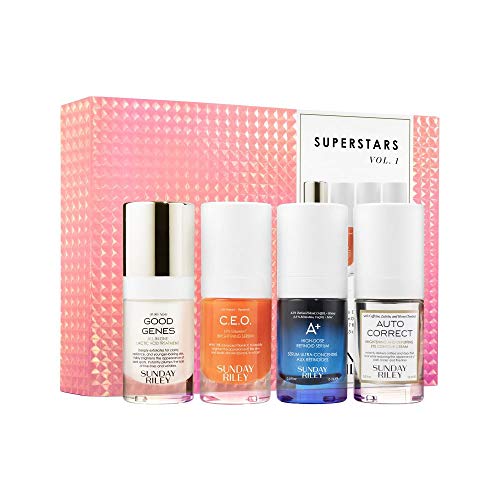Sunday Riley Superstars Kit - Cruelty-Free, Paraben & Sulfate-Free, 2.0 Fl Oz