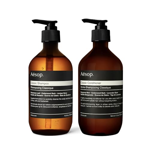 Aesop Classic Shampoo & Conditioner Set - Hydrates & Softens Hair, Paraben-Free - 16.9oz