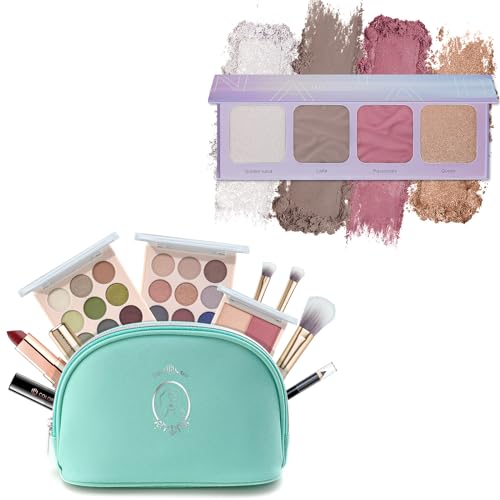 Color Nymph Makeup Palette - Waterproof, Hypoallergenic, 4 Versatile Shades for All Skin Tones