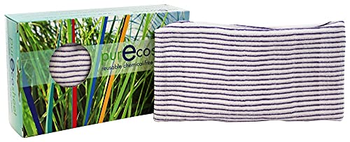 PurEcosheet Laundry Detergent - Hypoallergenic, Chemical-Free Reusable Dryer Sheets - 2 Count