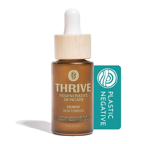 Thrive Renew Face Serum - Reduces Fine Lines, Antioxidant-Rich, Vegan - 0.5 Fl Oz