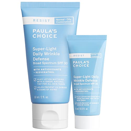 Paula's Choice Sunscreen Duo - Tinted Moisturizer, UVA & UVB Protection, Mineral SPF 30 - 2-Pack