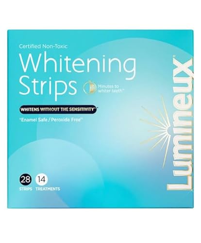 Lumineux Teeth Whitening Strips - Sensitivity Free, Non Toxic, 14 Pieces - 5.9oz