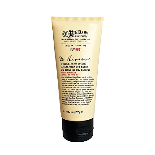 C.O. Bigelow Quince Hand Lotion - Moisturizes & Protects Dry Skin, Unscented - 2 fl oz