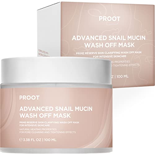 Korean Snail Mucin Face Mask - Deep Hydration, Natural Rejuvenation - 96% Snail Extract, 10-15 min