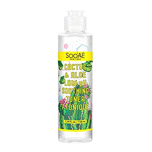 Soo'AE Face Toner - Hydrating & Soothing with Cactus & Aloe, Low pH for Sensitive Skin - 150ml