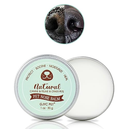 Pet Nose Balm for Dogs & Cats - Moisturizes & Heals Dry Snouts, Plant-Based Formula - 2oz