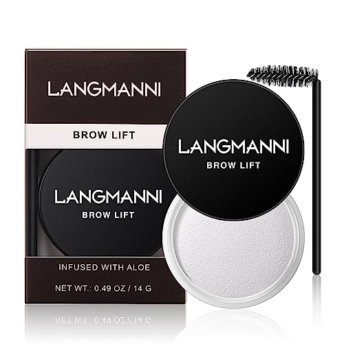 Clear Eyebrow Shaping Wax - Long-Lasting Hold, Natural Ingredients - Pack of 2