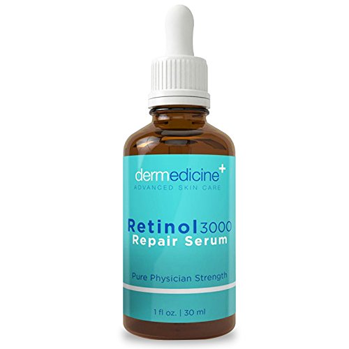 Dermedicine Retinol Face Serum - Reduces Wrinkles, Brightens Complexion, 1 fl oz