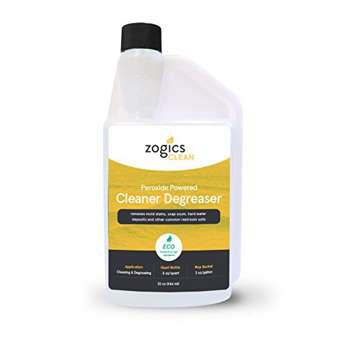 Zogics All Purpose Cleaner - Odor & Stain Removal, Non-Toxic & Biodegradable - 32oz