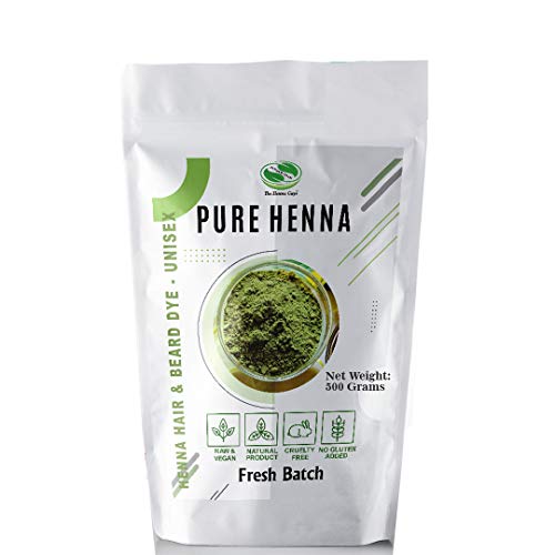 The Henna Guys Hair Dye - Natural Red Color, Conditions & Covers Grays - 500g Pure Henna Powder